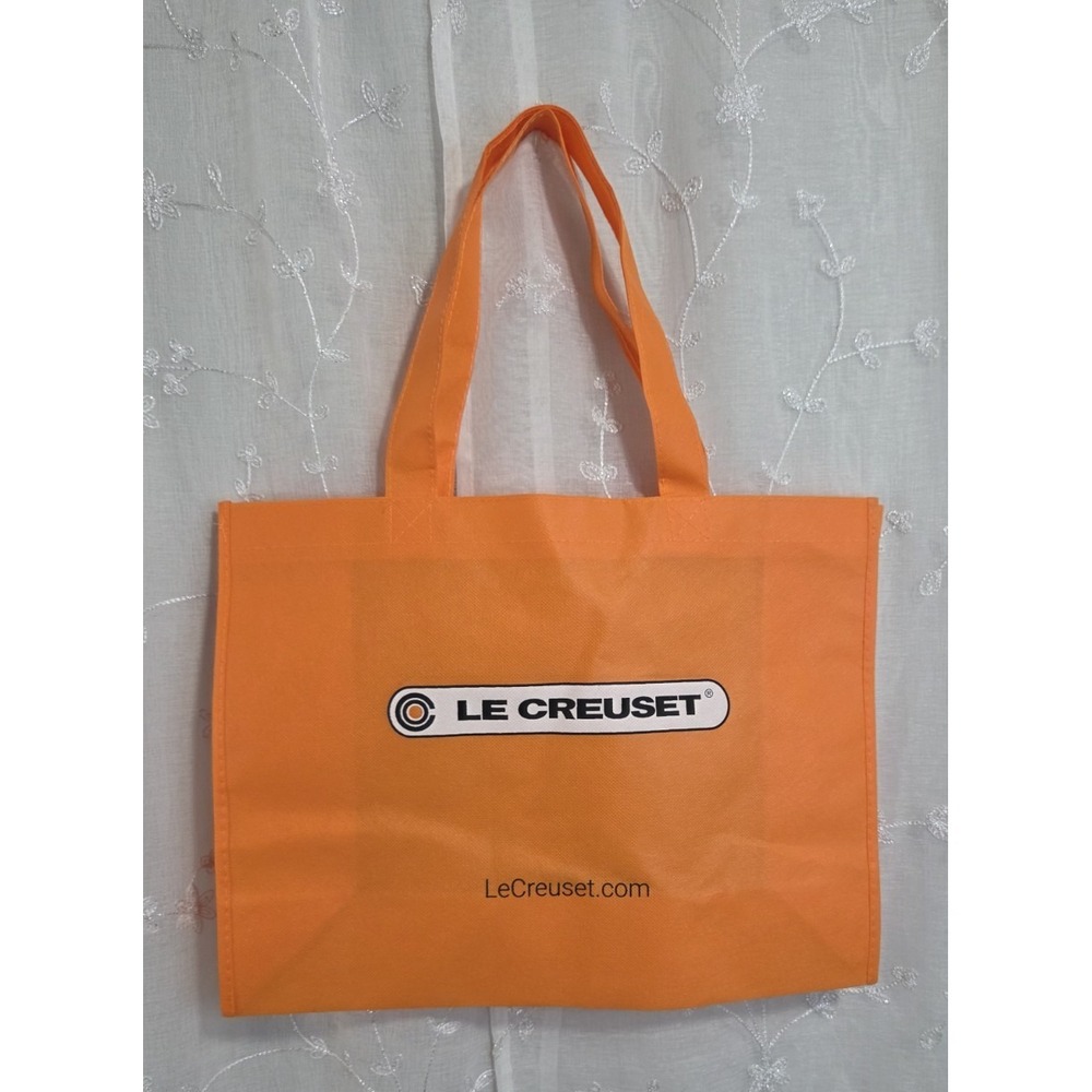 Le Creuset Orange Medium Tote Bag Reuseable Shopping‎ Bag